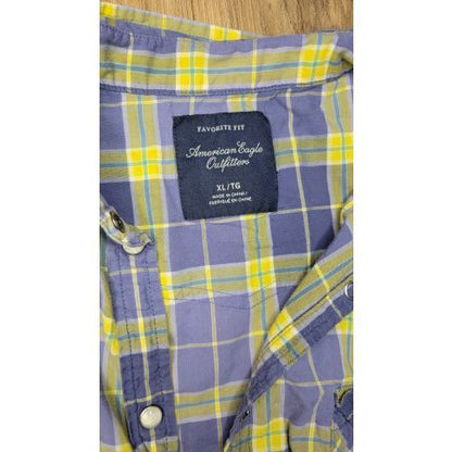 American Eagle Flannel Shirt Girls XL