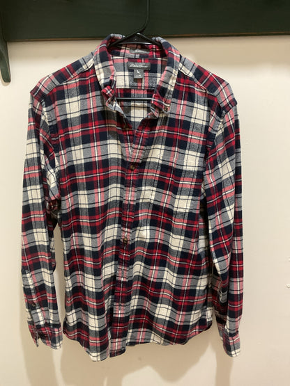 Eddie Bauer Flannel Shirt Men's M