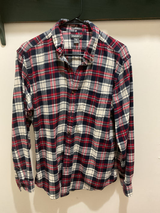 Eddie Bauer Flannel Shirt Men's M