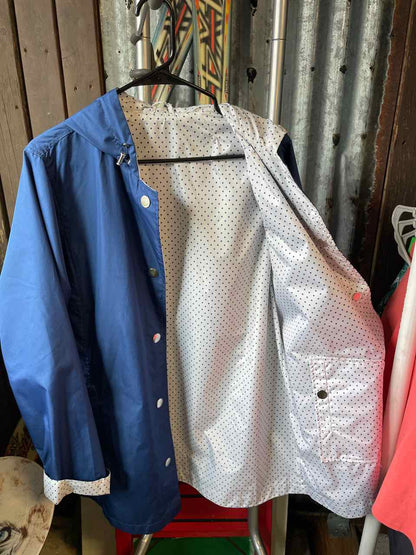 KC Collections Reversible Raincoat Women's L