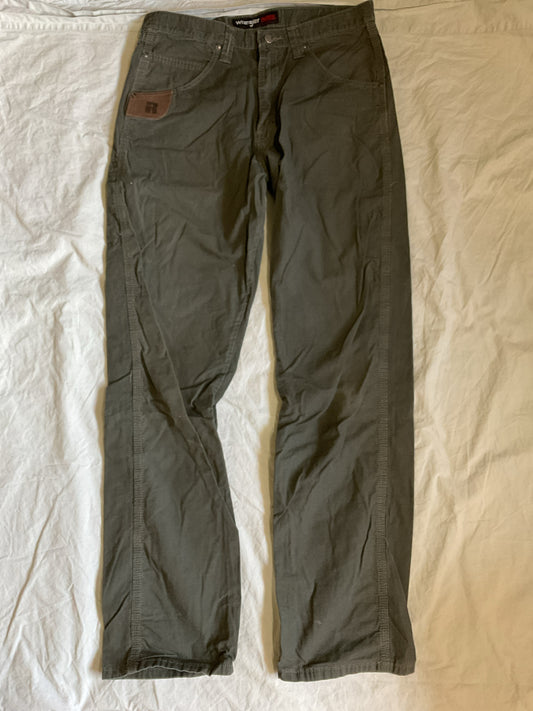 Wrangler Riggs Work Pants Men's 33 x 34